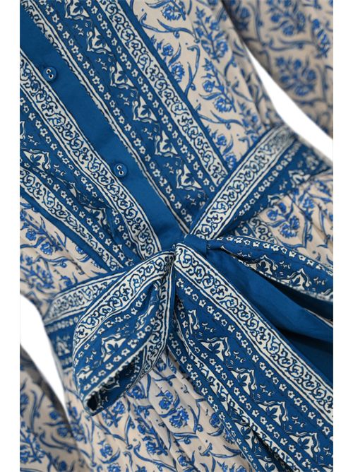 Abito Jensen in cotone con stampa Mc2 Saint Barth | JENSEN03090H COTTON INDIGO SPIRIT 10